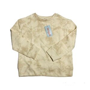 CAT and Jack kids 4-5Y tie dye crew neck sweatshirt‎